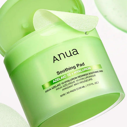 Anua- Azelaic 10 Hyaluron Redness Soothing Pad