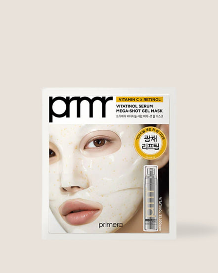 Primera- Vitatinol serum mega-shot gel mask