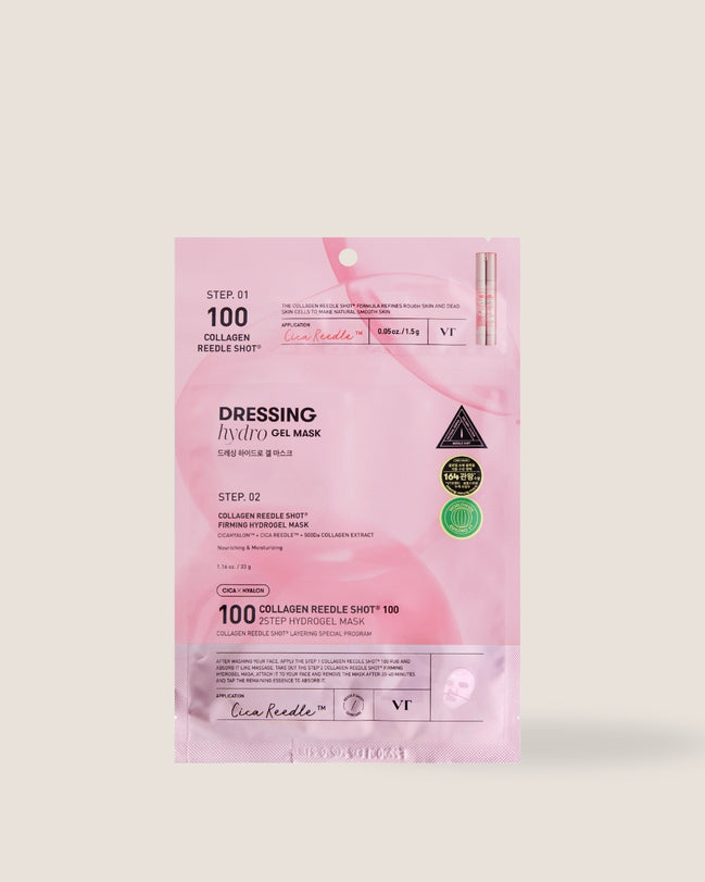 VTCosmetics- Collagen Reedle Shot 100 2Step Hydrogel Mask