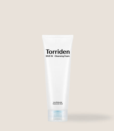 Torriden- DIVE-IN Low Molecular Hyaluronic Acid Cleansing Foam