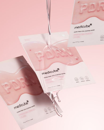 Medicube- PDRN Pink Vita Coating Sheet Mask