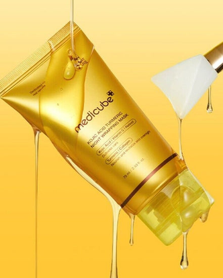 Medicube- Kojic Acid Turmeric Overnight Wrapping Mask