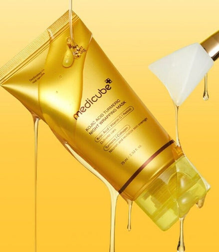 Medicube- Kojic Acid Turmeric Overnight Wrapping Mask
