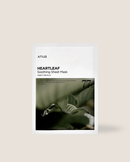 Anua - Heartleaf 77% Soothing Sheet Mask