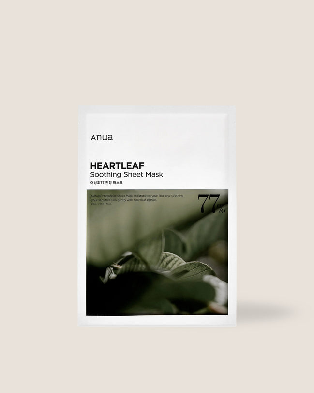 Anua - Heartleaf 77% Soothing Sheet Mask