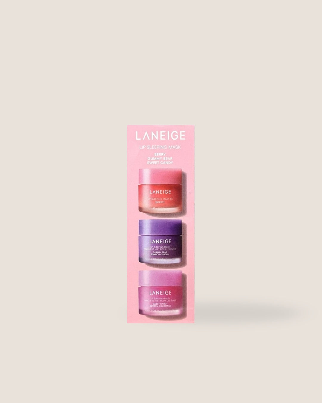 LANEIGE - Lip Sleeping Mask Trio Set