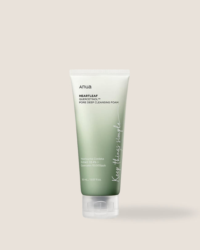 Anua- Heartleaf Quercetinol Pore Deep Cleansing Foam