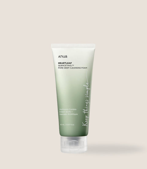 Anua- Heartleaf Quercetinol Pore Deep Cleansing Foam