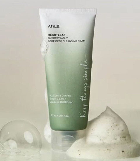 Anua- Heartleaf Quercetinol Pore Deep Cleansing Foam
