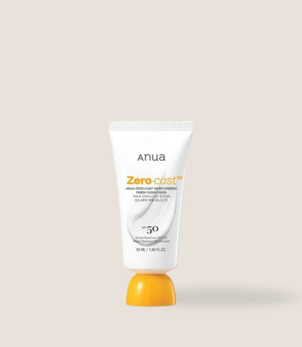 Anua- Zero-Cast Moisturizing Finish Sunscreen