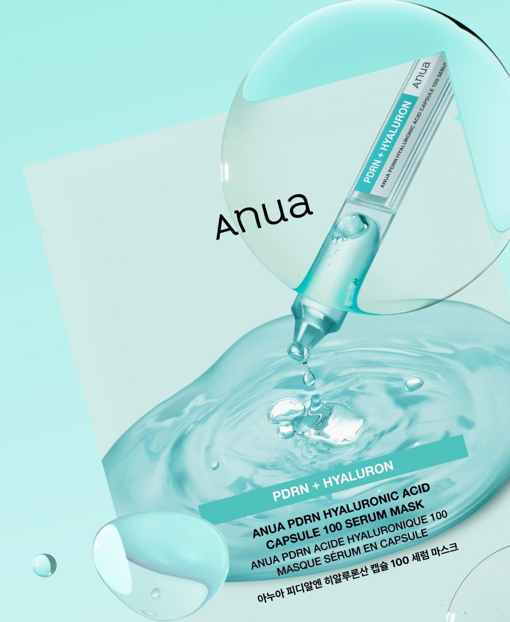 Anua- PDRN Hyaluronic Acid Capsule 100 Serum Mask