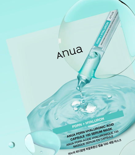 Anua- PDRN Hyaluronic Acid Capsule 100 Serum Mask