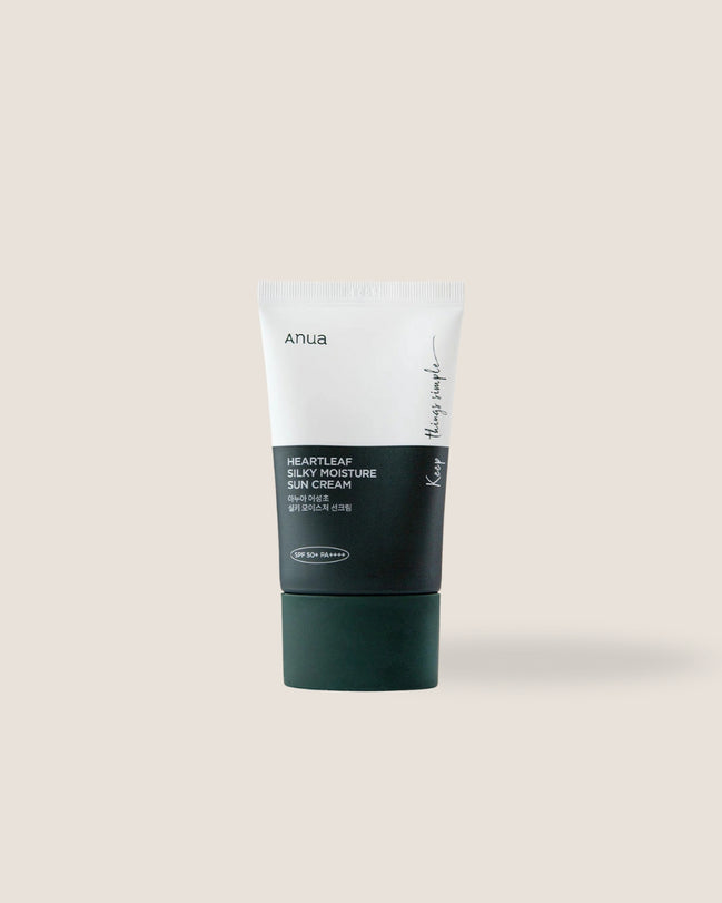 Anua- Heartleaf Silky Moisture Sun Cream
