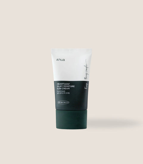 Anua- Heartleaf Silky Moisture Sun Cream
