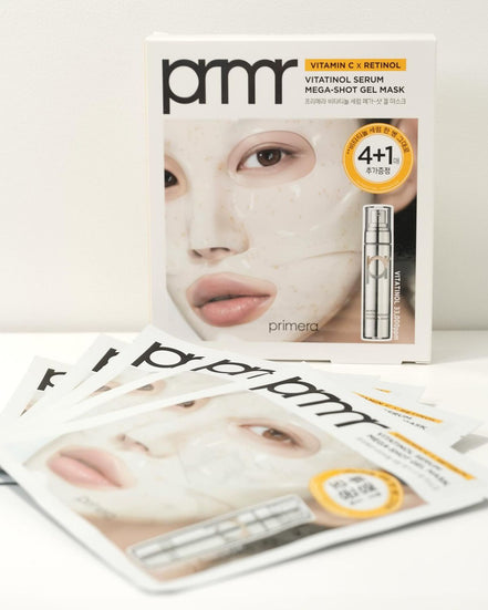 Primera- Vitatinol serum mega-shot gel mask