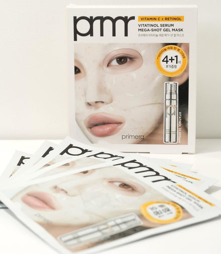Primera- Vitatinol serum mega-shot gel mask