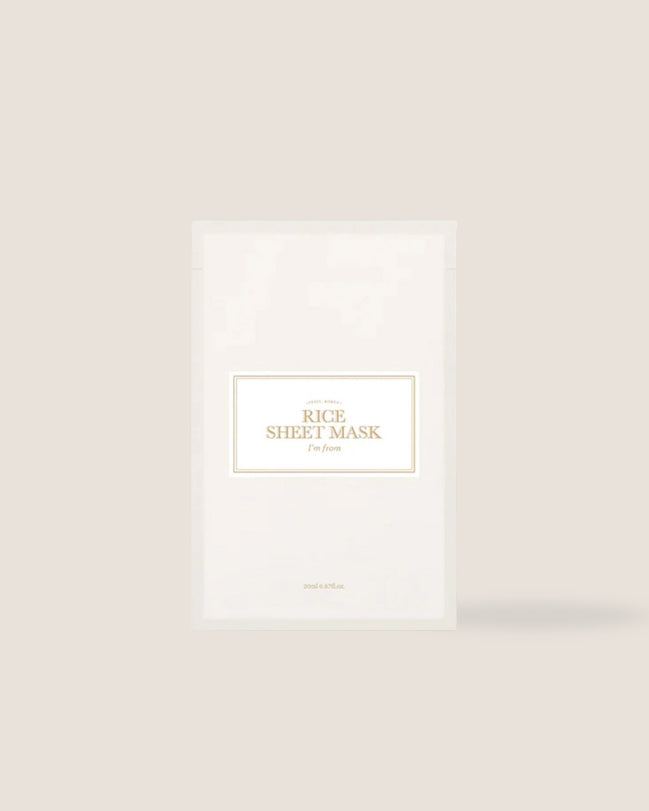 I'mFrom- Rice Sheet Mask