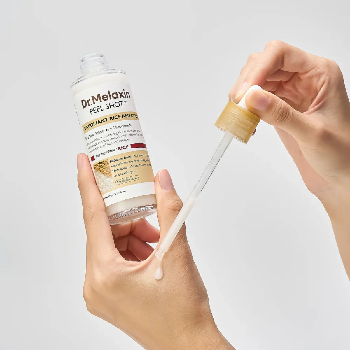 Dr Melaxin - Peel Shot Exfoliant White Rice Ampoule
