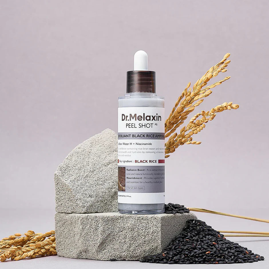 Dr Melaxin - Peel Shot Exfoliant Black Rice Ampoule