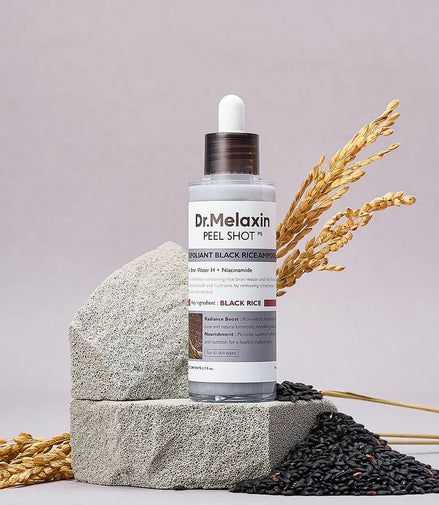 Dr Melaxin - Peel Shot Exfoliant Black Rice Ampoule