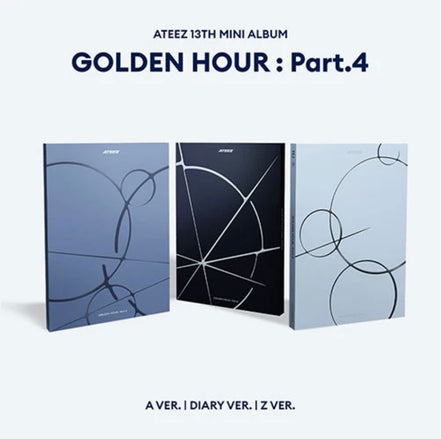 ATEEZ - GOLDEN HOUR : PART.4 MINI 13TH ALBUM STANDARD RANDOM
