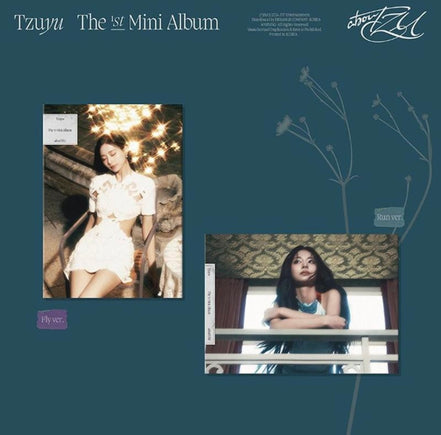 TWICE TZUYU THE 1st Mini Album abouTZU (Run ver. / Fly ver.)(RANDOM)