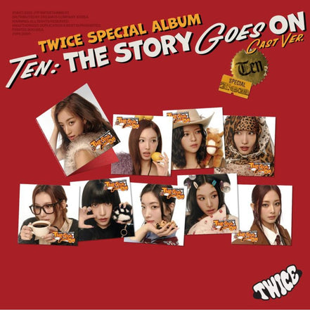 TWICE SPECIAL ALBUM TEN: The Story Goes On (CAST ver.)