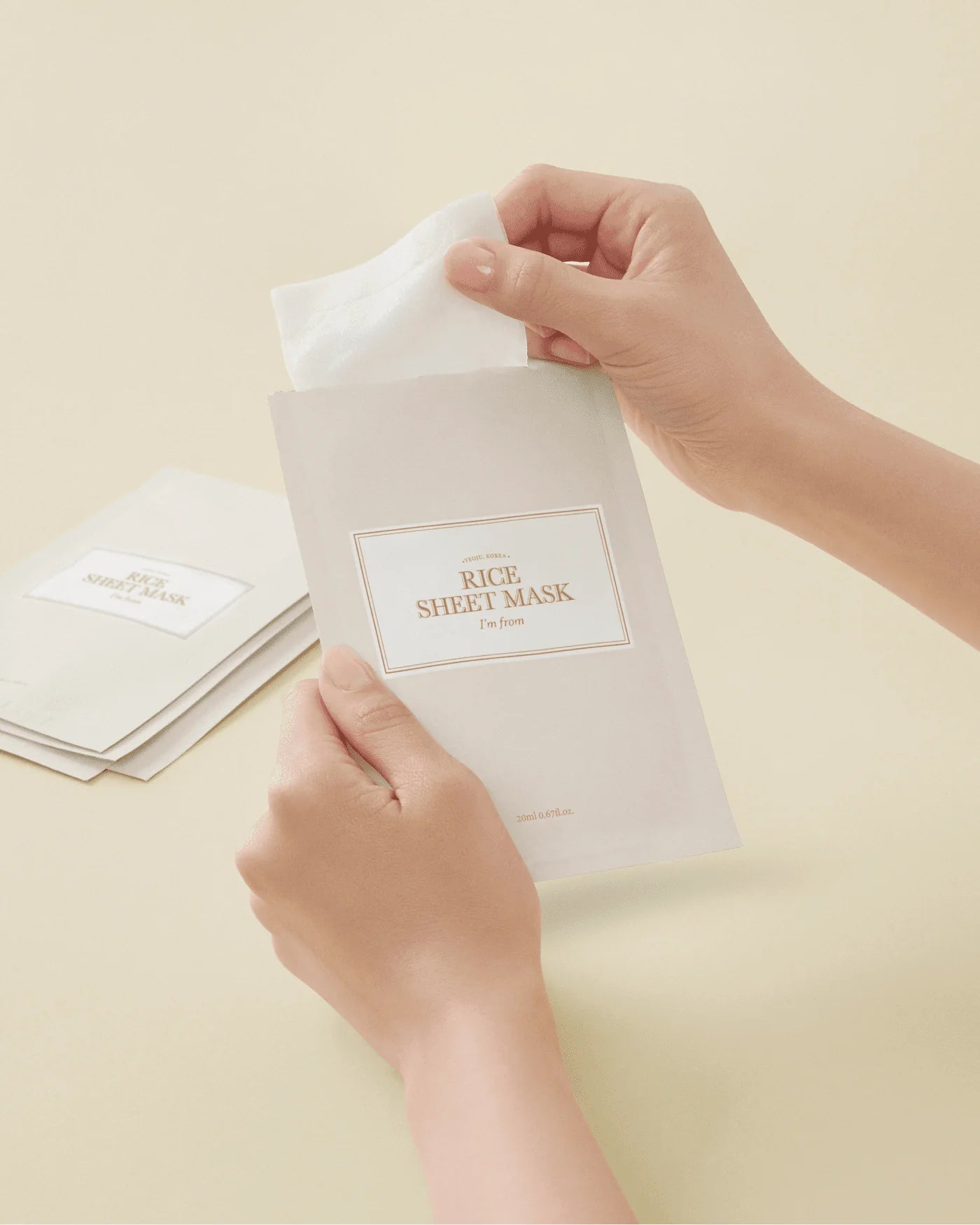 I'mFrom- Rice Sheet Mask