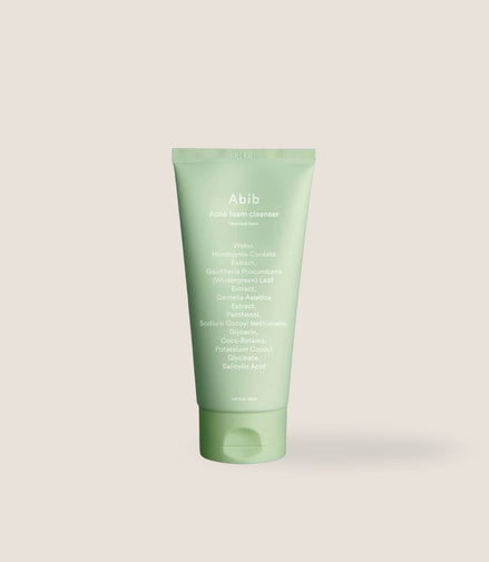 Abib - Acne Foam Cleanser Heartleaf Foam