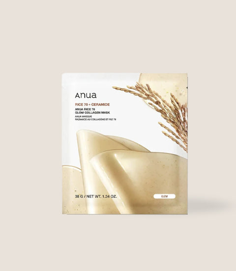 Anua- Rice 70 Glow Collagen Mask
